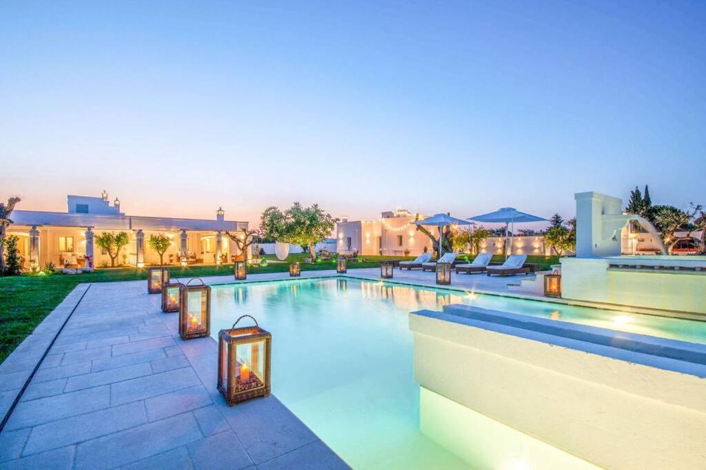 Masseria Lamacerase By Raro Villas Cozzana エクステリア 写真