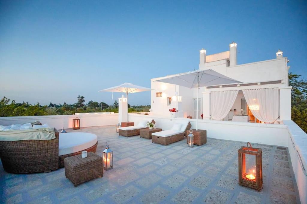 Masseria Lamacerase By Raro Villas Cozzana エクステリア 写真